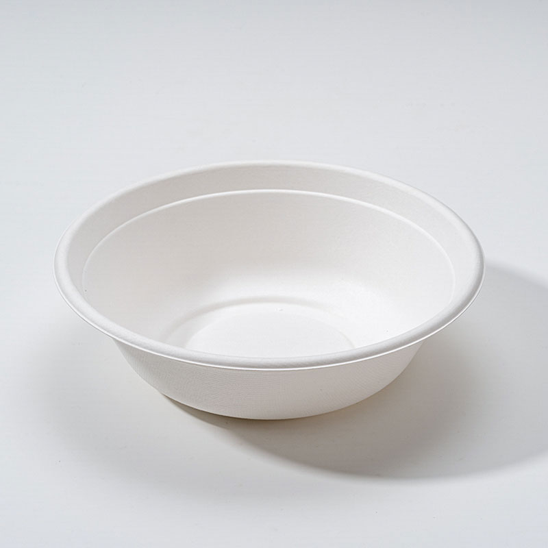 भोजन तयारी सेवाहरूको लागि Bagasse पल्प सीधा कटोरा